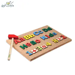بازی میخ و چكش الفبای انگلیسی