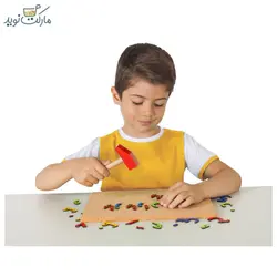 بازی میخ و چكش الفبای فارسی