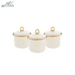 ست بانکه لعابی کاراجا هم سایز