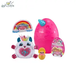 عروسک شانسی رینبوکورنز با شاخ آبی