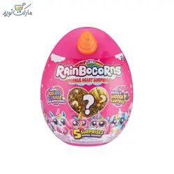 عروسک شانسی رینبوکورنز با شاخ نارنجی