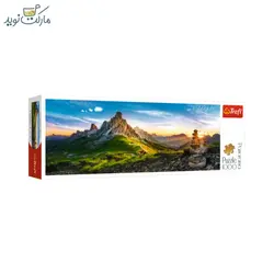 پازل 1000 تکه ترفل گذرگاه کوهستانی دولومیت در ایتالیا