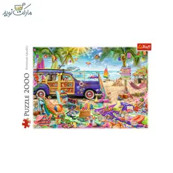 پازل 2000 تکه ترفل تعطیلات در سواحل استوا