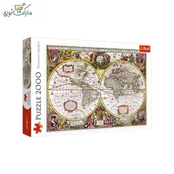 پازل 2000 تکه ترفل نقشه جهان