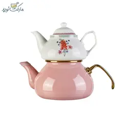 ست کتری و قوری چینی کاراجا Gökçe