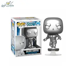 فیگور موج سوار نقره‌ای 563 فانکو پاپ