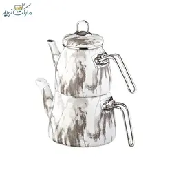 کتری و قوری پاچی طرح مرمر