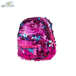کوله کوچک سورپرایزی صورتی پولکی