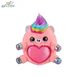 عروسک سورپرایزی رینبوکورنز Big Hair Surprise با شاخ صورتی‌و‌زرد