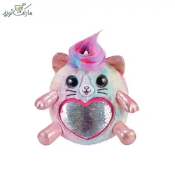 عروسک سورپرایزی رینبوکورنز Big Hair Surprise با شاخ صورتی‌و‌آبی