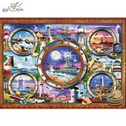پازل ۱۰۰۰ تکه ترفل مدل فانوس های دریایی