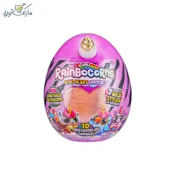 عروسک رینبوکورنز Wild Heart با شاخ طلایی و سفید