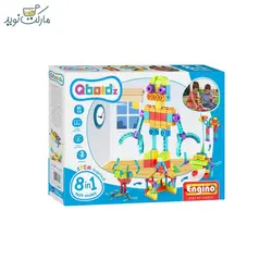 بلاک ساختنی کیوبویدز 1×8 مدل ربات