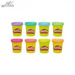 خمیر بازی رنگین کمانی ۸تایی Play Doh