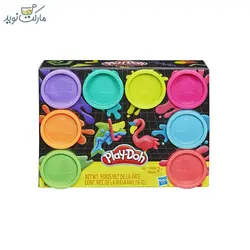 خمیر بازی رنگین کمانی ۸تایی Play Doh