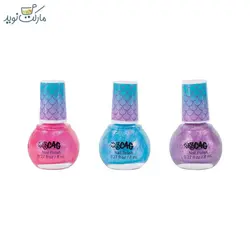 لاک ۳ تایی هولوگرامی مدل پری دریایی