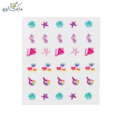 لاک ۳ تایی هولوگرامی مدل پری دریایی