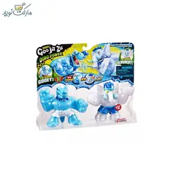 پک عروسک گو جیت زو Gigatusk Mammoth و TyroT-Rex