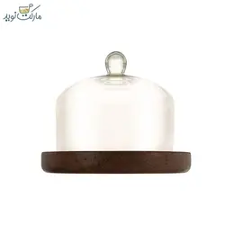 کیک خوری چوبی گرد تریتی سایز کوچک