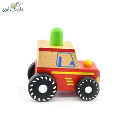 تراکتور جغجغه‌ای قرمز پیکاردو