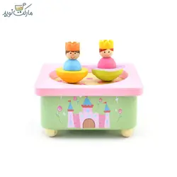 جعبه موزیکال پرنسس و شاهزاده چوبی پیکاردو