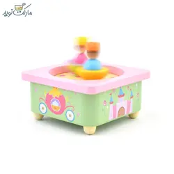 جعبه موزیکال پرنسس و شاهزاده چوبی پیکاردو