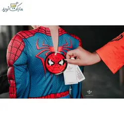 ست لباس اسپایدرمن با نقاب و دستکش سایز M
