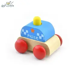 ماشین پلیس چوبی موزیکال پیکاردو