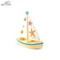 قایق بادبانی چوبی پیکاردو مدل ستاره دریایی
