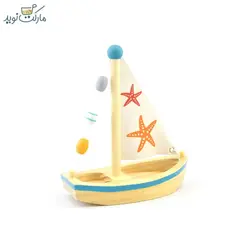 قایق بادبانی چوبی پیکاردو مدل ستاره دریایی