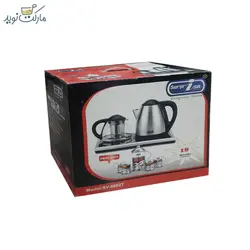 چای ساز سورپرایز با ست فرنچ پرس