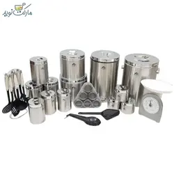 سرویس آشپزخانه کروم ۳۰ پارچه