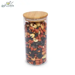 بانکه شیشه ای در چوبی تریتی بزرگ