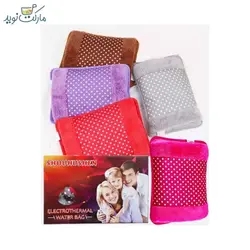کیسه آب گرم مخمل خالخالی