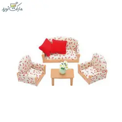 مبلمان عروسک خانواده سیلوانین مدل 4464