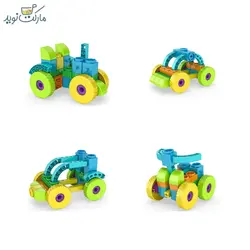 بلاک ساختنی انجینو کیوبویدز تراکتور 4 در 1