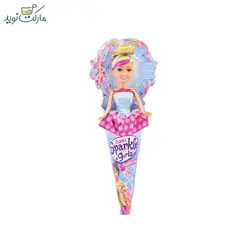 عروسک قيفی بالرین اسپارکل با لباس آبی