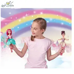 عروسک قيفی بالرین اسپارکل با لباس آبی