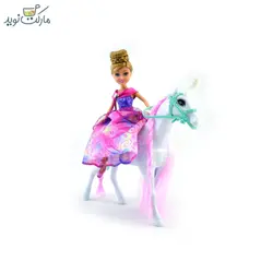 عروسک اسپارکل پرنسس اسب سوار