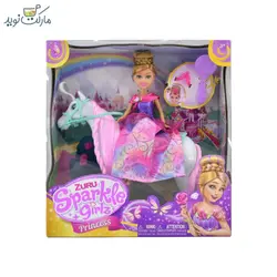 عروسک اسپارکل پرنسس اسب سوار