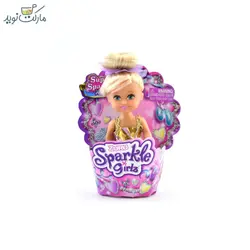 عروسک کاپ کیکی Ballerina با لباس طلایی