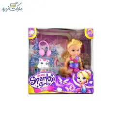 عروسک Sparkle Girlz با گربه