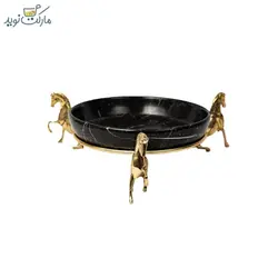 میوه خوری مرمر با پایه اسب نشسته