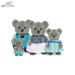 عروسک خانواده 4 نفری کوالاهای Canberra