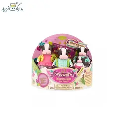 عروسک خانواده 4 نفری گاوهای MoosicalMoo