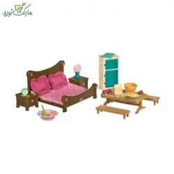 اتاق خواب عروسک های خانواده Li’l Woodzeez