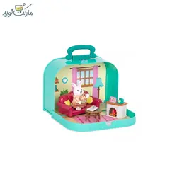 اتاق پذیرایی کیفی عروسک های خانواده Li’l Woodzeez