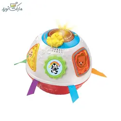 توپ بازیگوش سفید و قرمز Vtech
