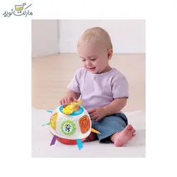 توپ بازیگوش سفید و قرمز Vtech