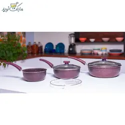 سرویس ماهیتابه وک 5 پارچه VIP